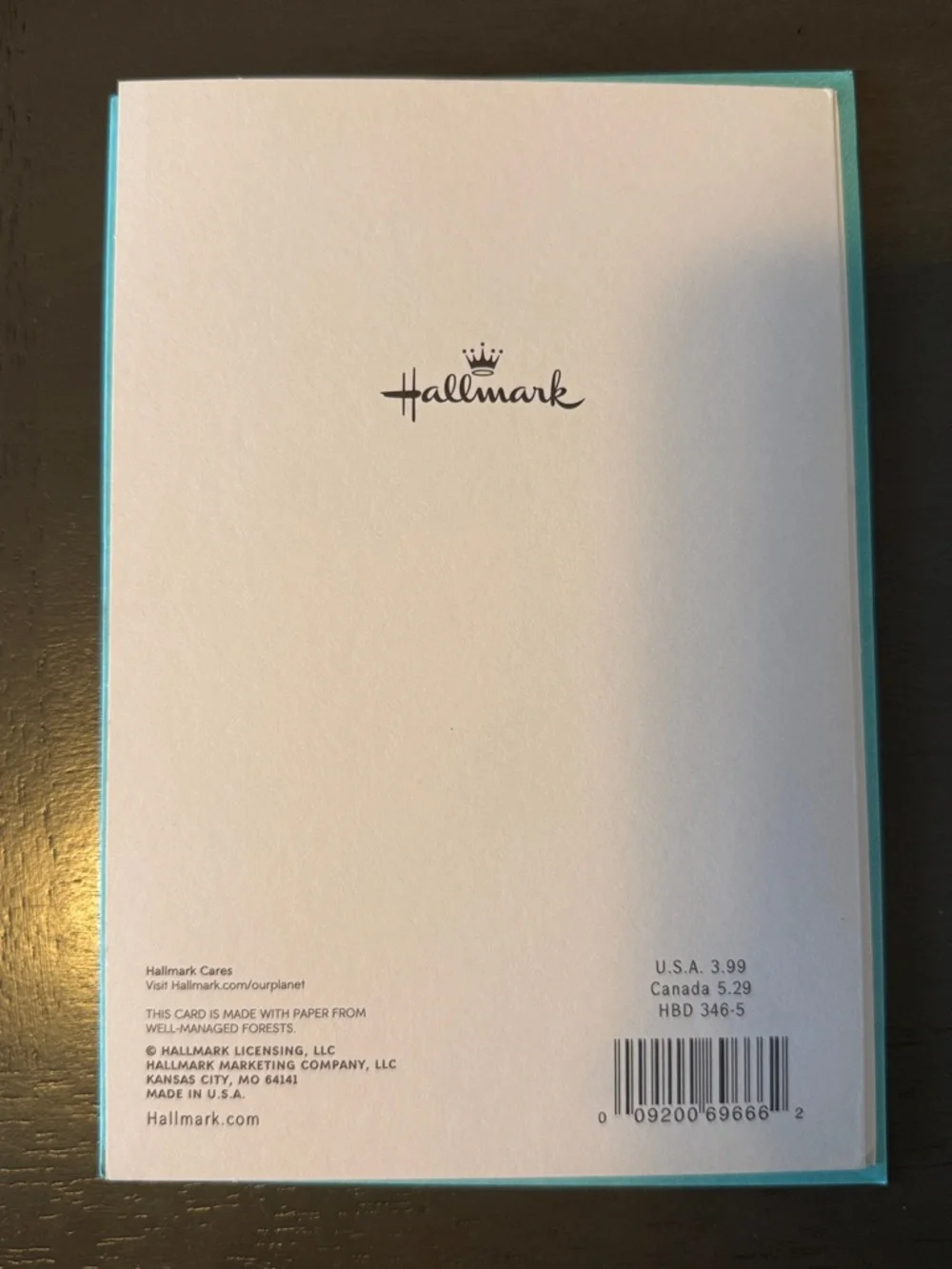 Hallmark brand new